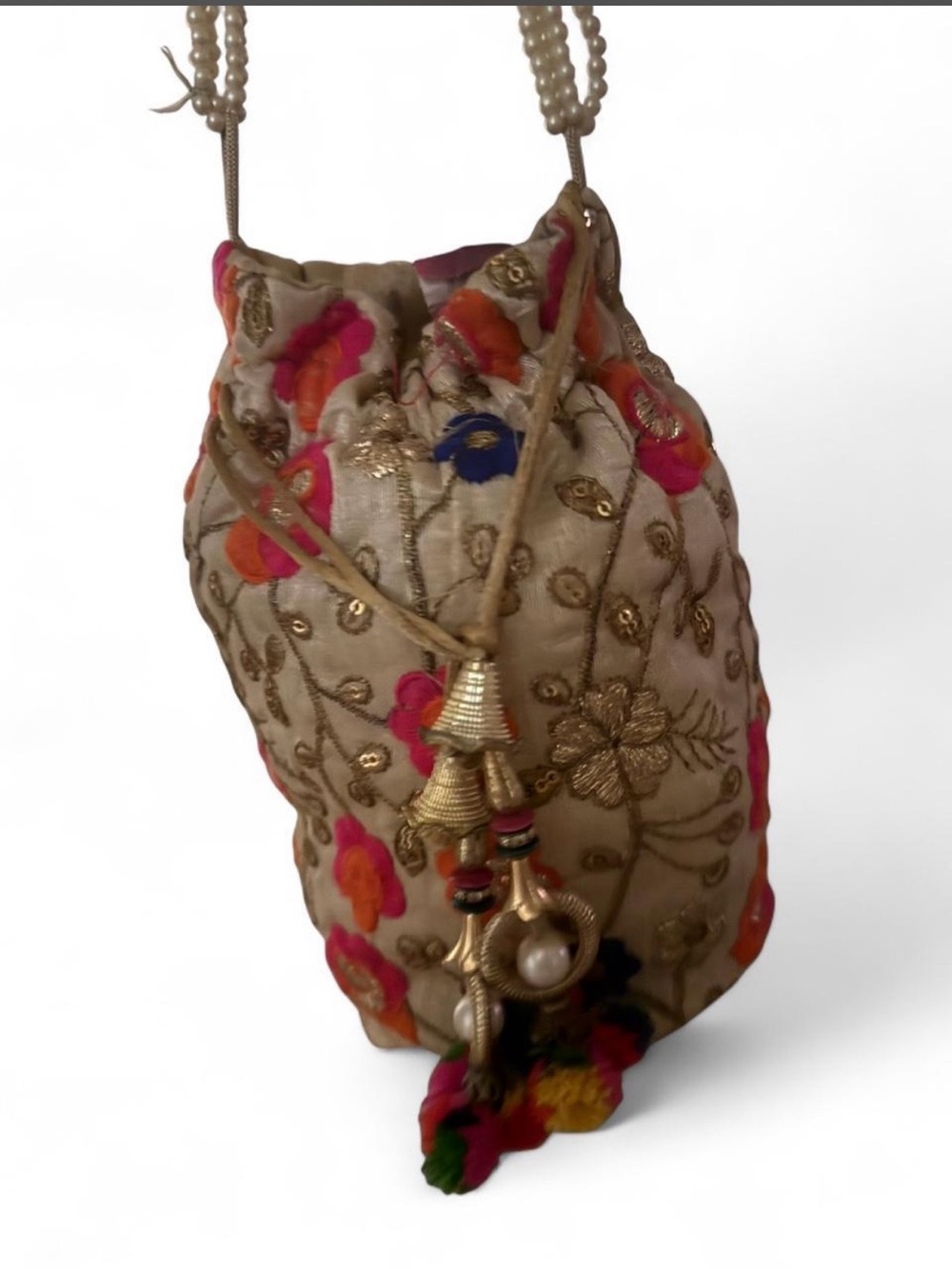 Handmade beaded bag - Picture 6 of 6